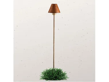 FIORDO 261.12 - LED metal garden lamp post by Il Fanale - view 2
